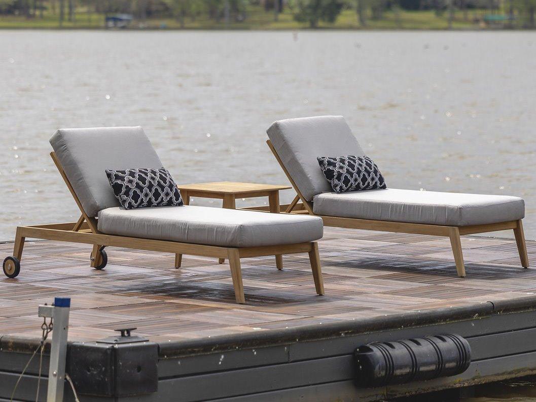 Lloyd Flanders Alpine Teak Lounge Set