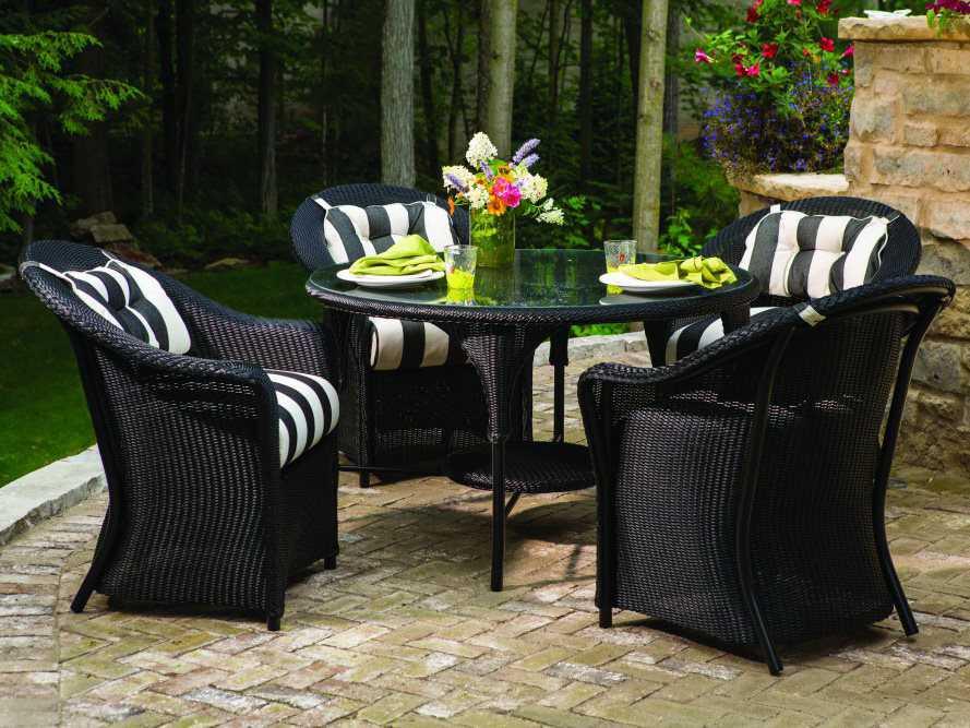 Lloyd Flanders Reflections Wicker Patio Dining Set