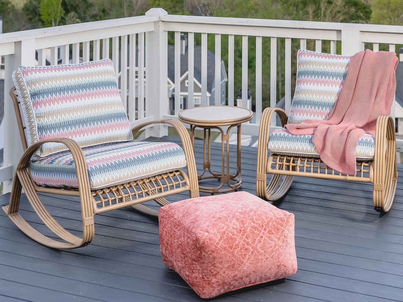 Lloyd Flanders Riviera Aluminum Cushion Lounge Set