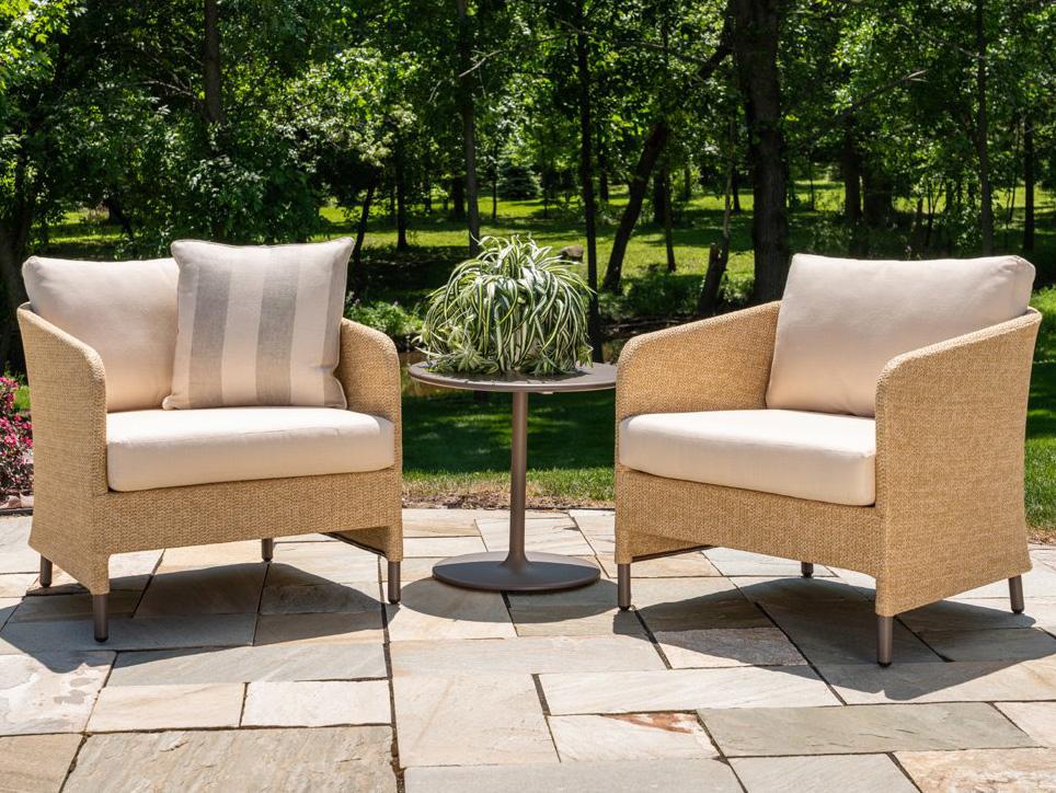 Lloyd Flanders Verona Wicker Cushion Patio Lounge Set