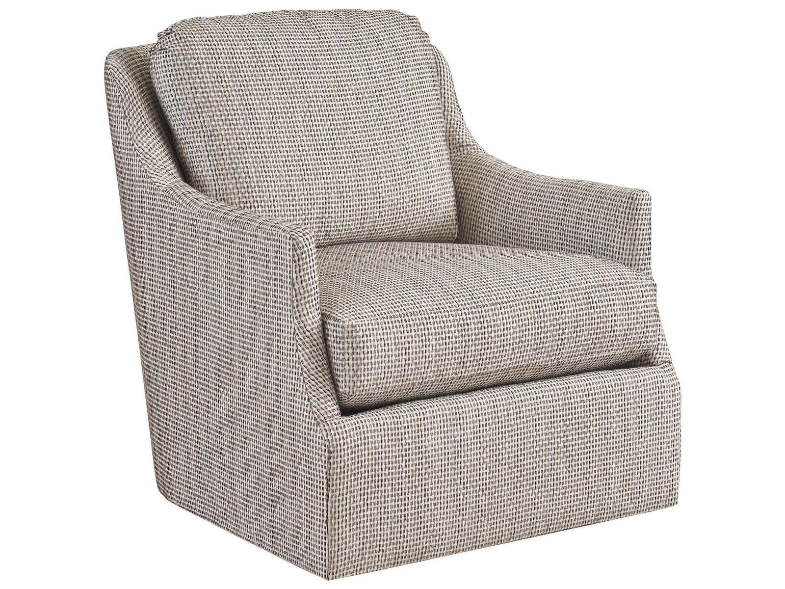 Lexington Rendezvous Montford Swivel Gray Accent Chair 