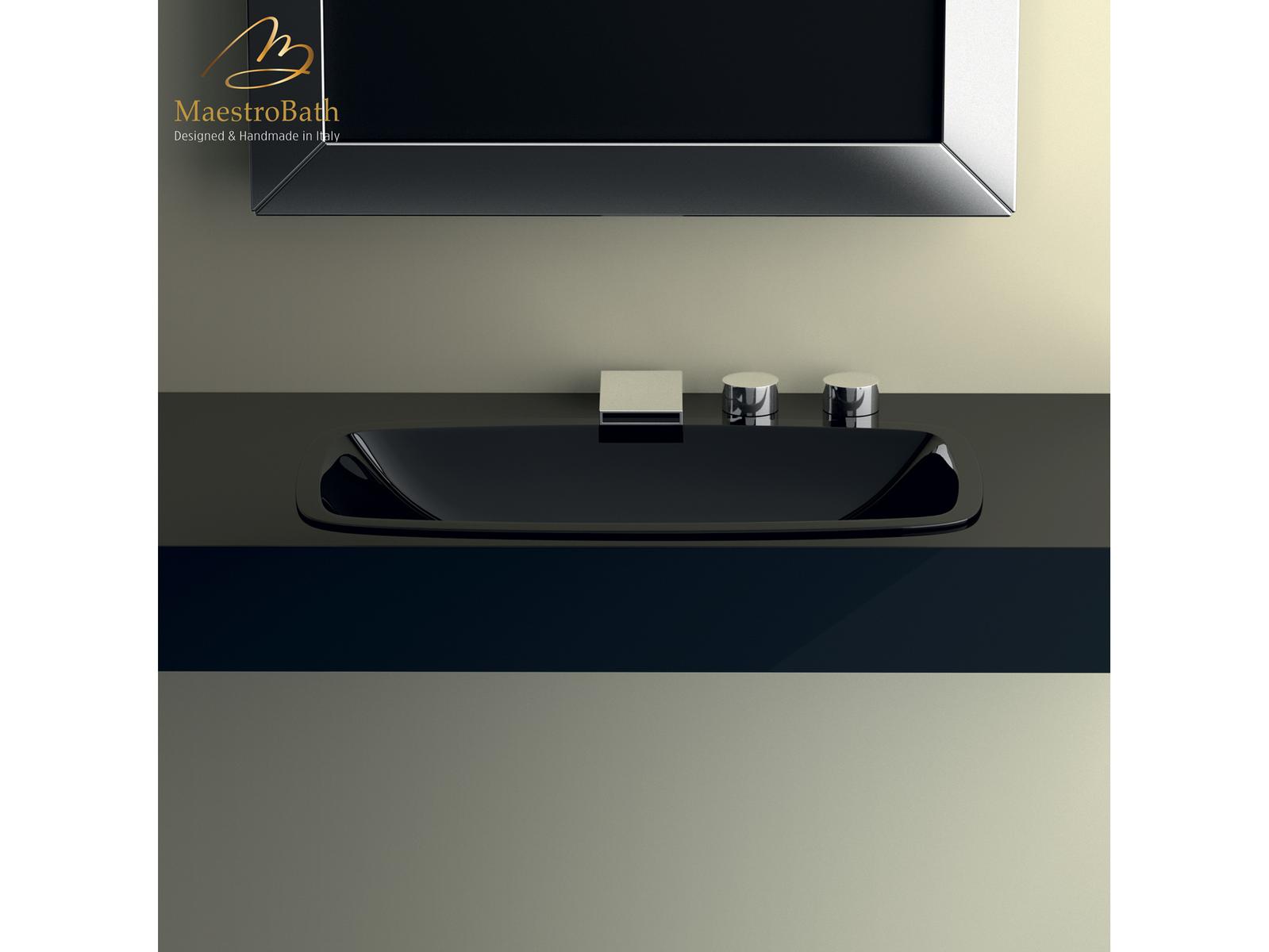 Maestro BathRisplenda Bathroom Sink  Black