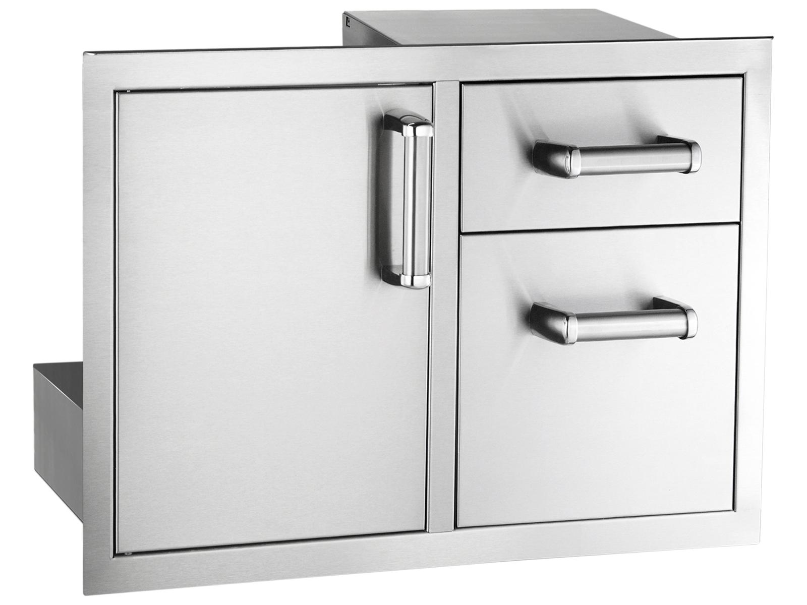 Fire Magic Flush Access Door/Drawer Combo