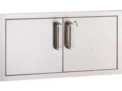 Fire Magic Flush Double Access Doors with Lock