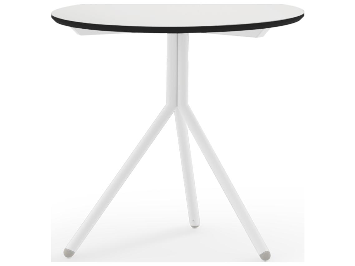 MamaGreen Bono Aluminum Round Outdoor Patio End Table