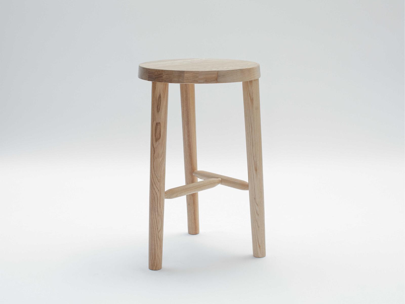 Mash Studios Ash Wood Counter Stool