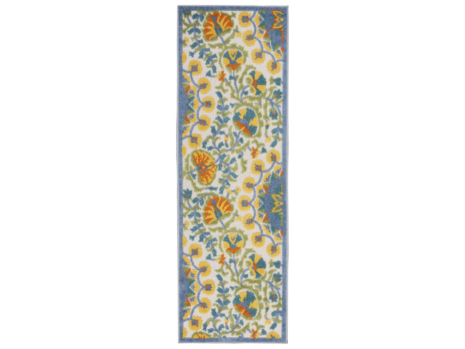 Nourison Aloha Floral Runner Area Rug