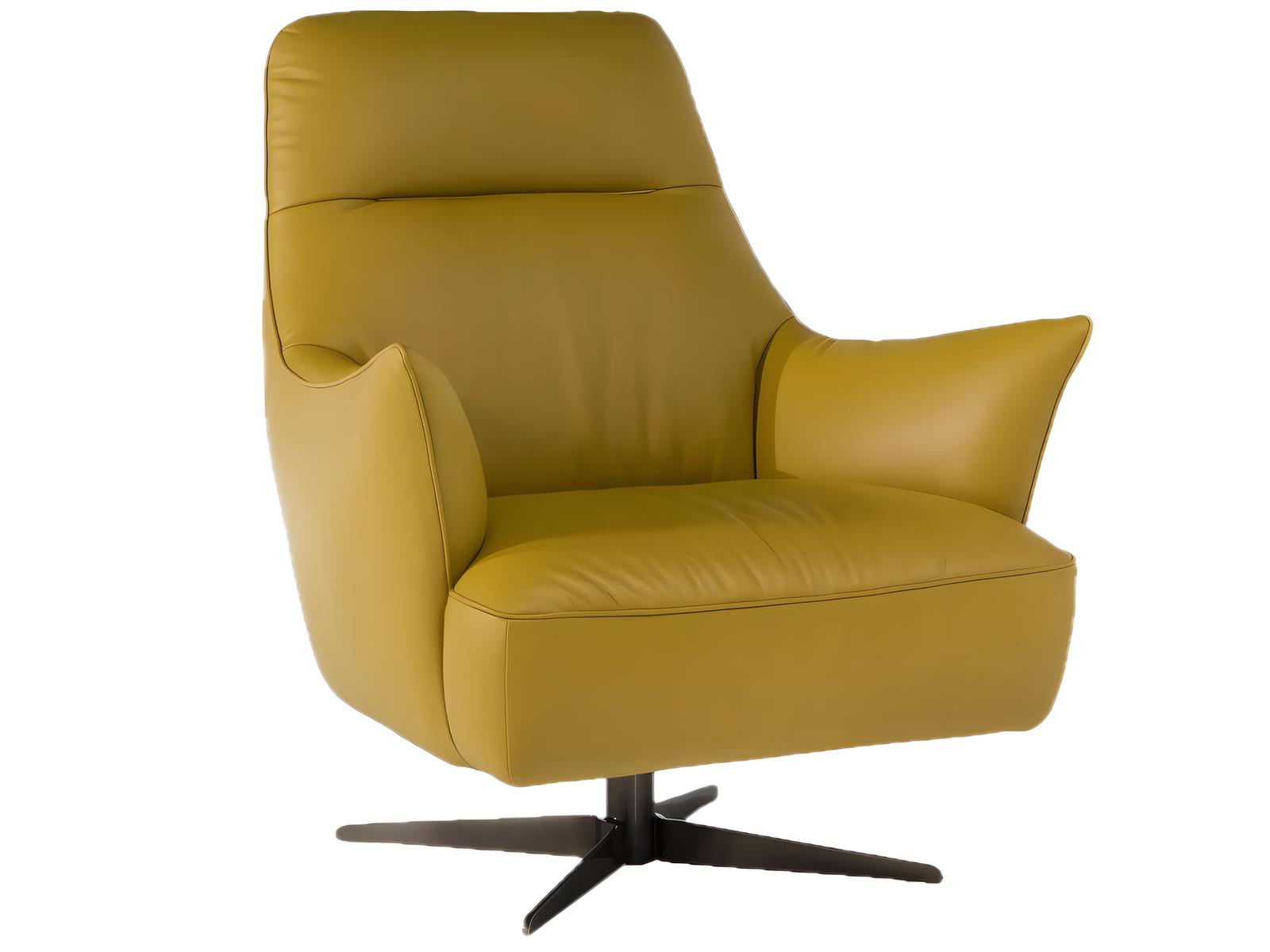 Natuzzi Editions Calma Swivel Accent Chair