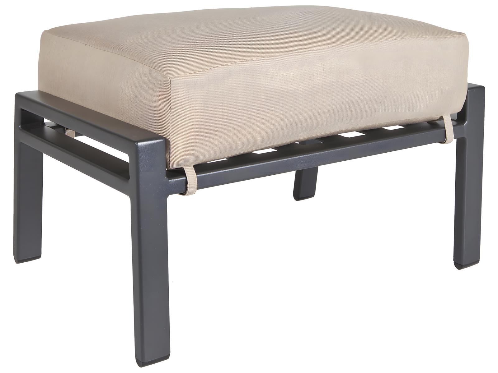 OW Lee Aris Aluminum Outdoor Ottoman