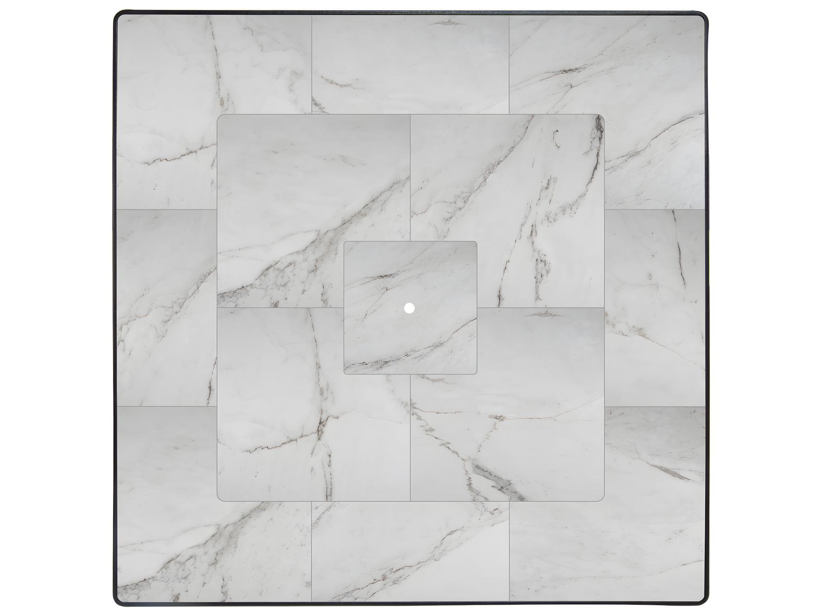 OW Lee Fresco Porcelain Square Table Top with Umbrella Hole