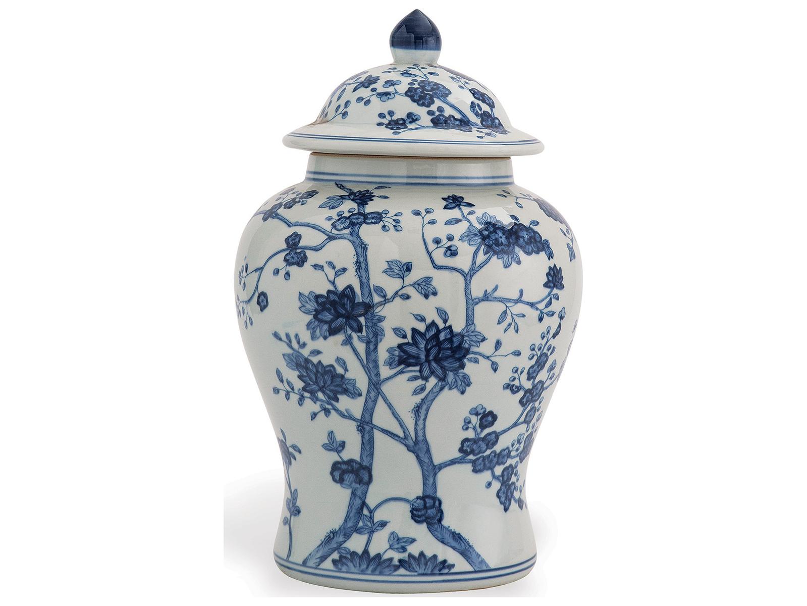 Port 68 Georgia Blue Small Jar 18"H