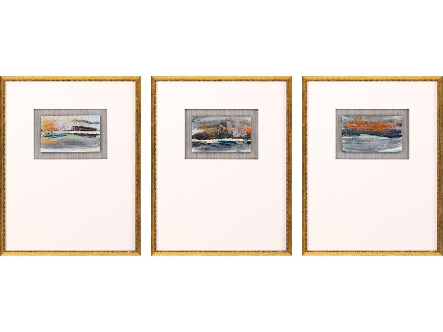 Paragon Broken Landscape I Framed Art Set of 3