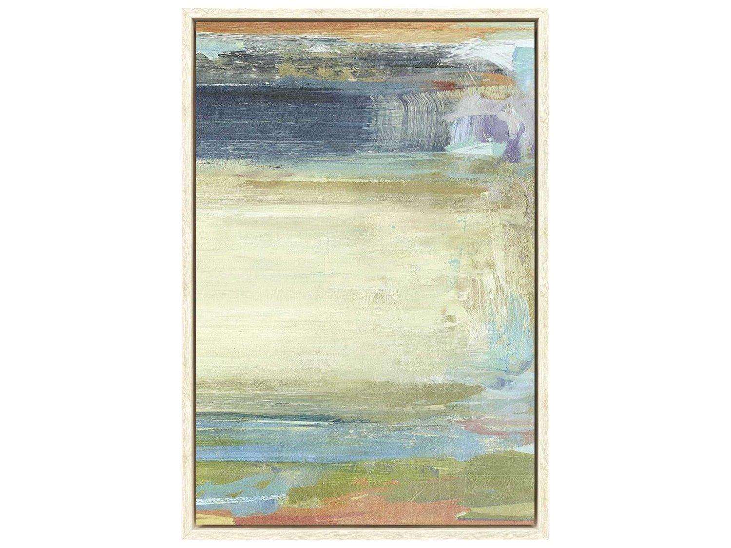 Paragon Abstract Green Mile No.1 Canvas Wall Art