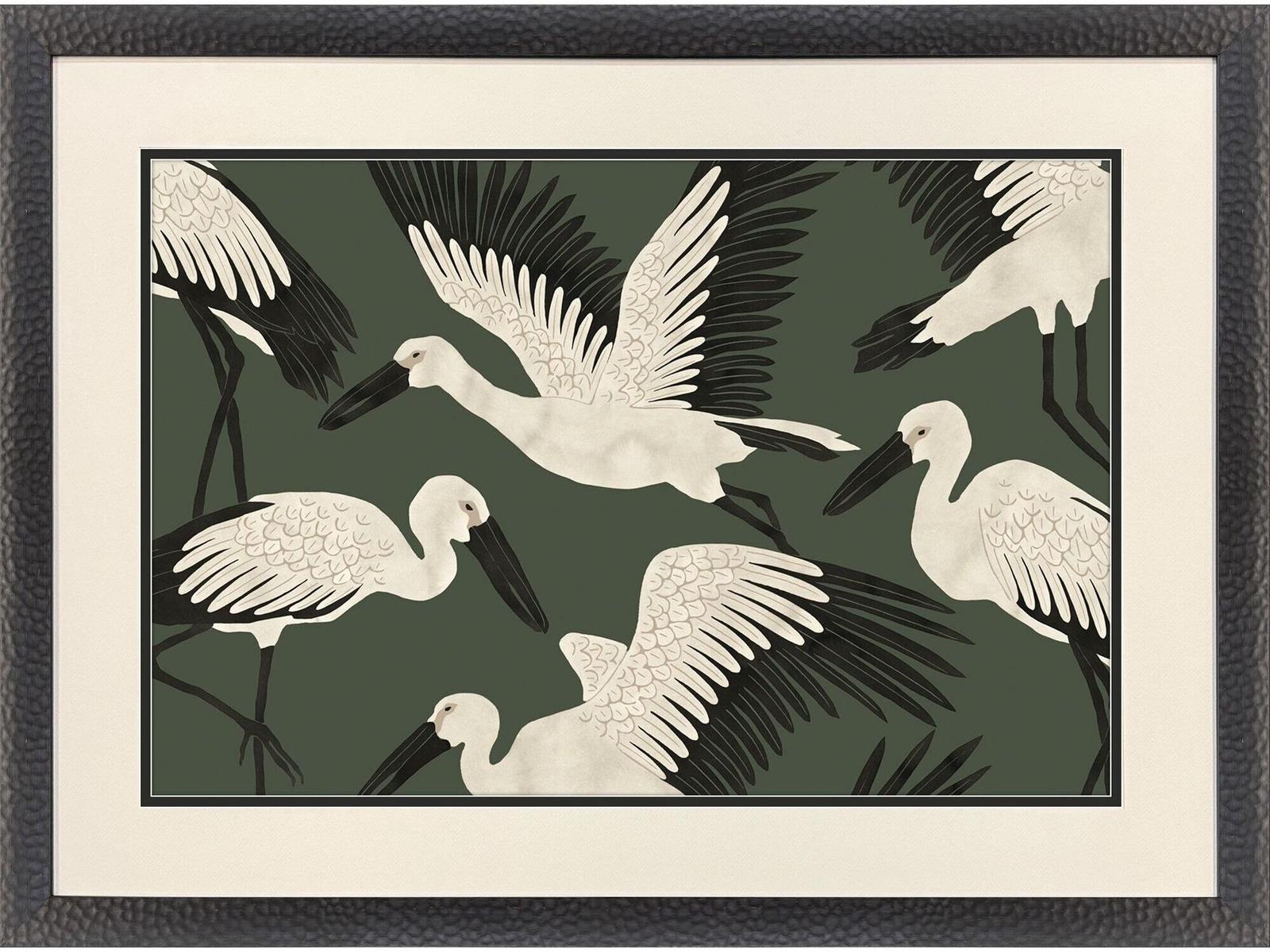 Paragon Stork Storm Soar Canvas Wall Art
