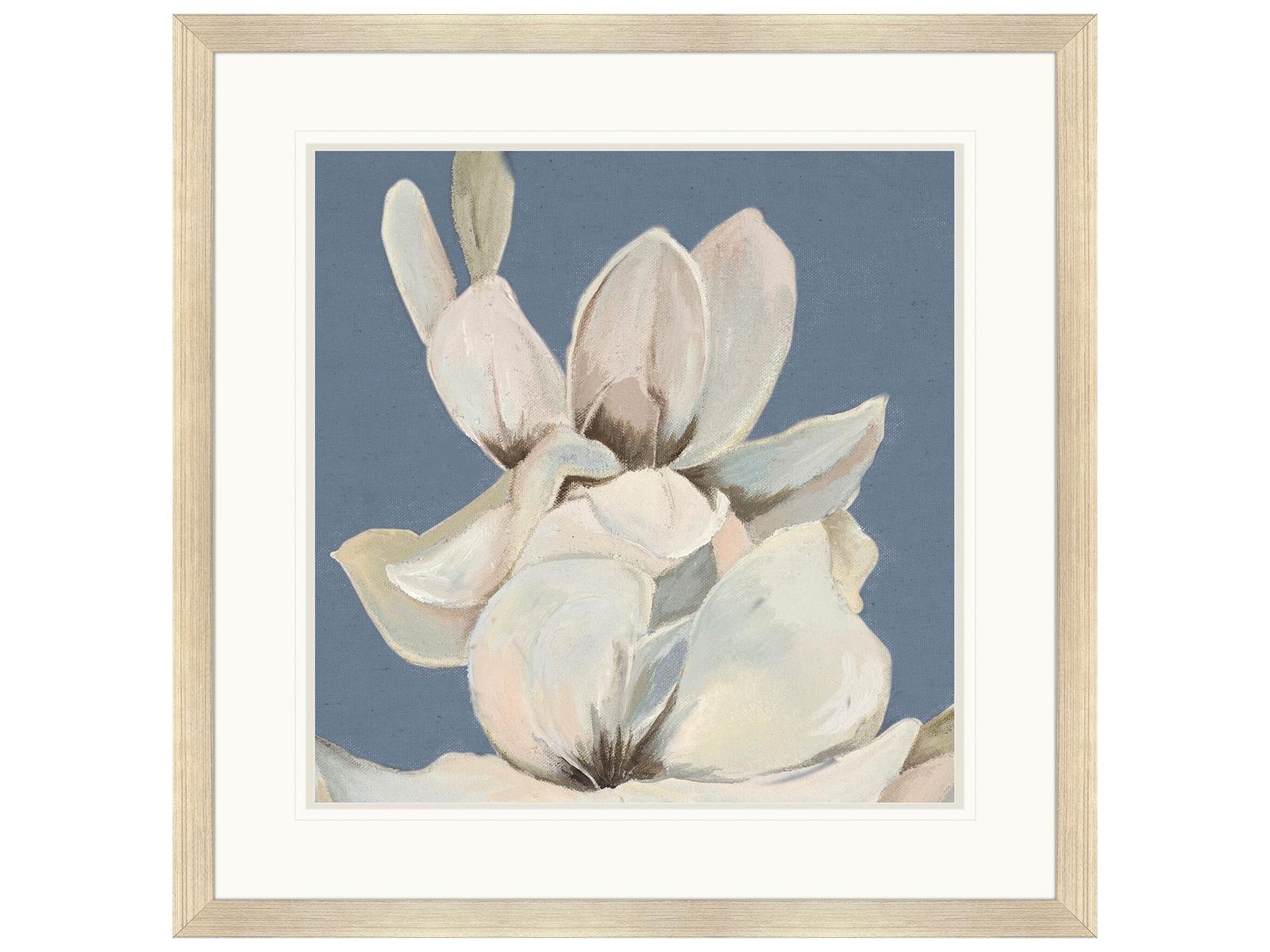 Paragon Magnolia On Blue I Painting