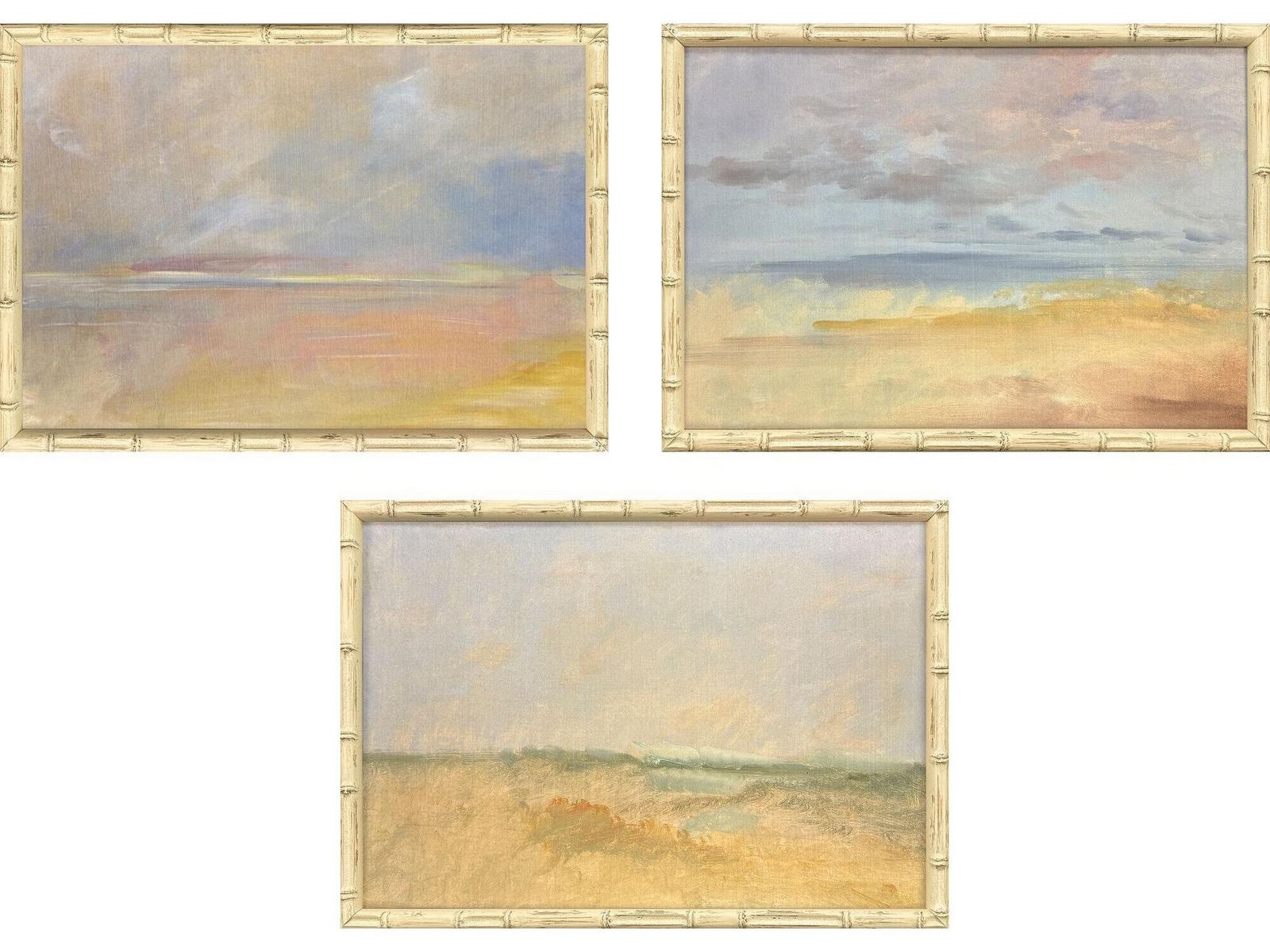 Paragon Serene Horizon II Canvas Wall Art Set of 3