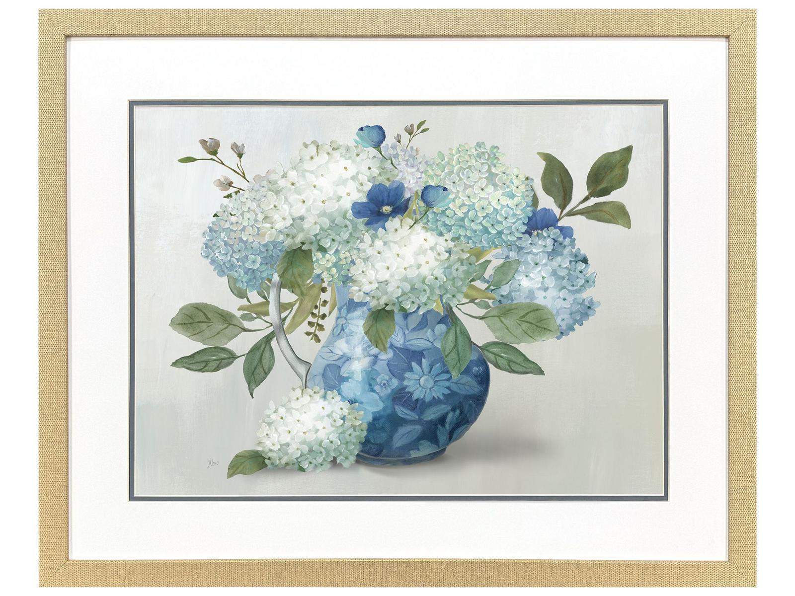 Paragon Chinoserie Hydrangea I Framed Art