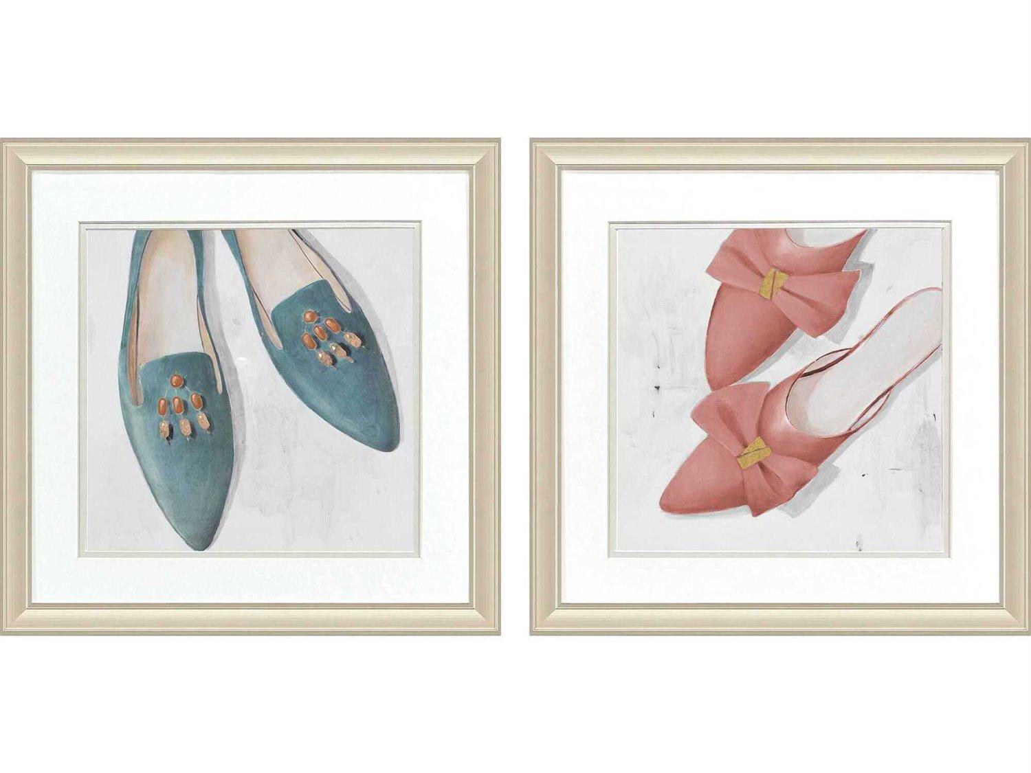 Paragon Entertainment Flats Heels Wall Art Set of 2