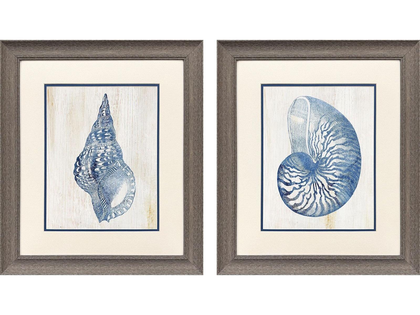 Paragon Ocean Echoes II Painting Set of 2