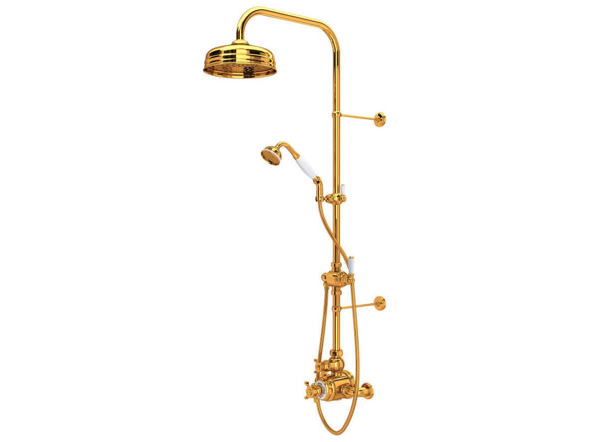 Perrin and Rowe Edwardian English Gold Kit Shower Package