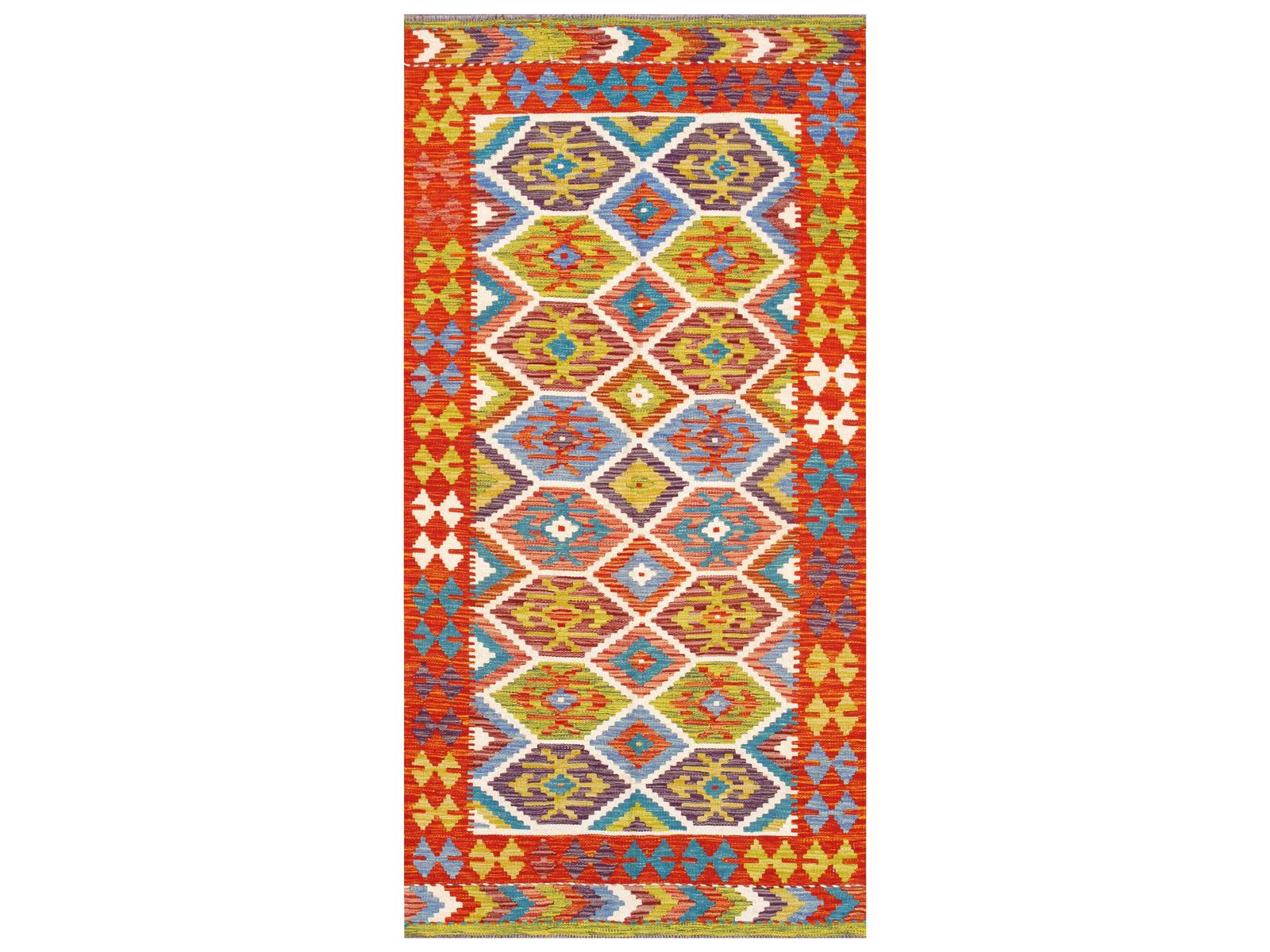 Pasargad Home Kilim Flatweave Moroccan Area Rug