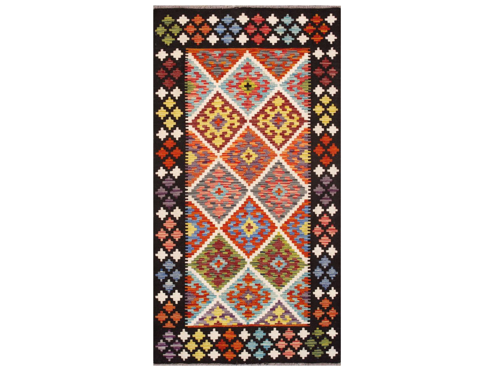 Pasargad Home Kilim Flatweave Moroccan Area Rug
