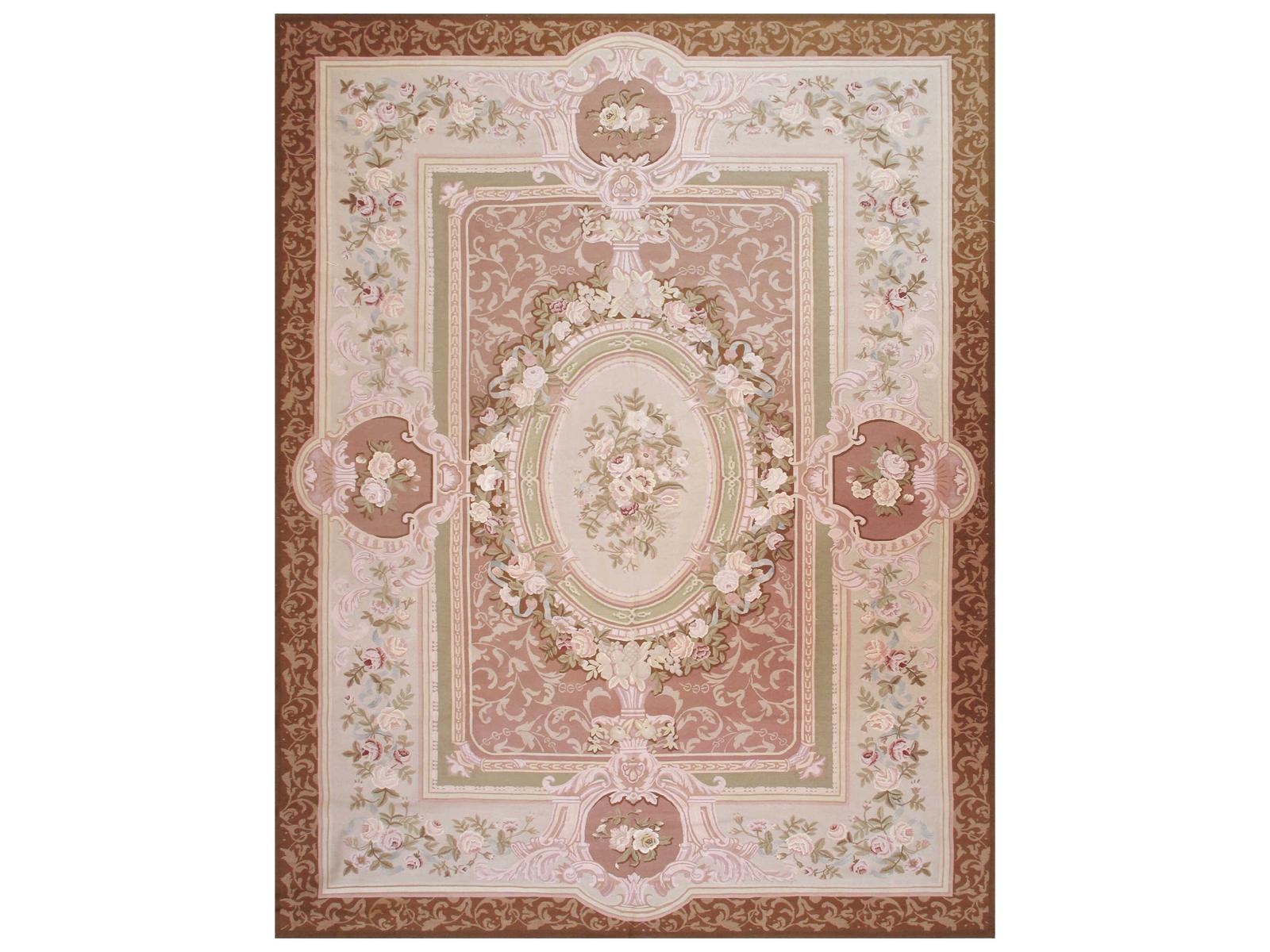 Pasargad Home Abusson Bordered Area Rug