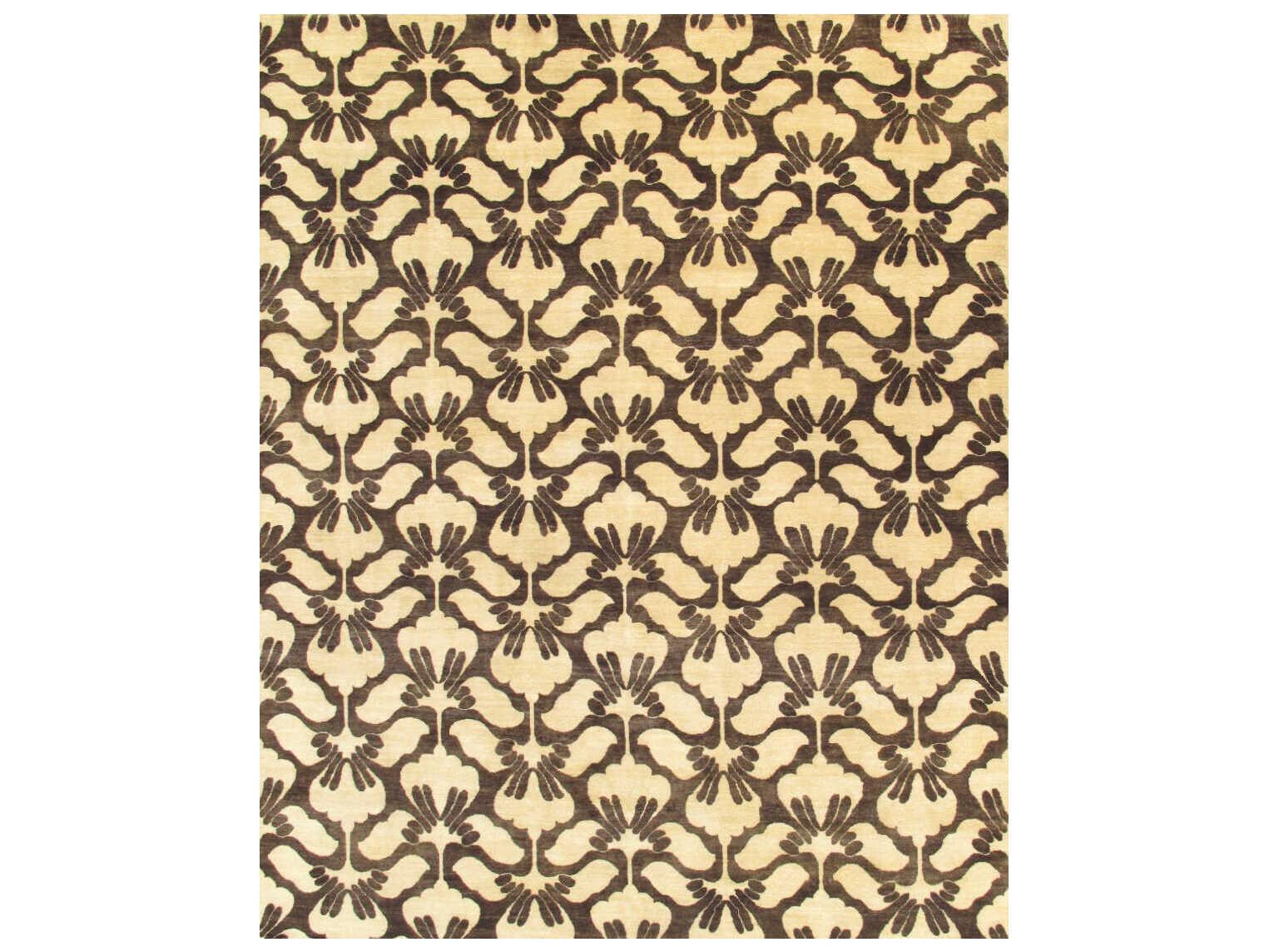 Pasargad Home Ikat Floral Area Rug