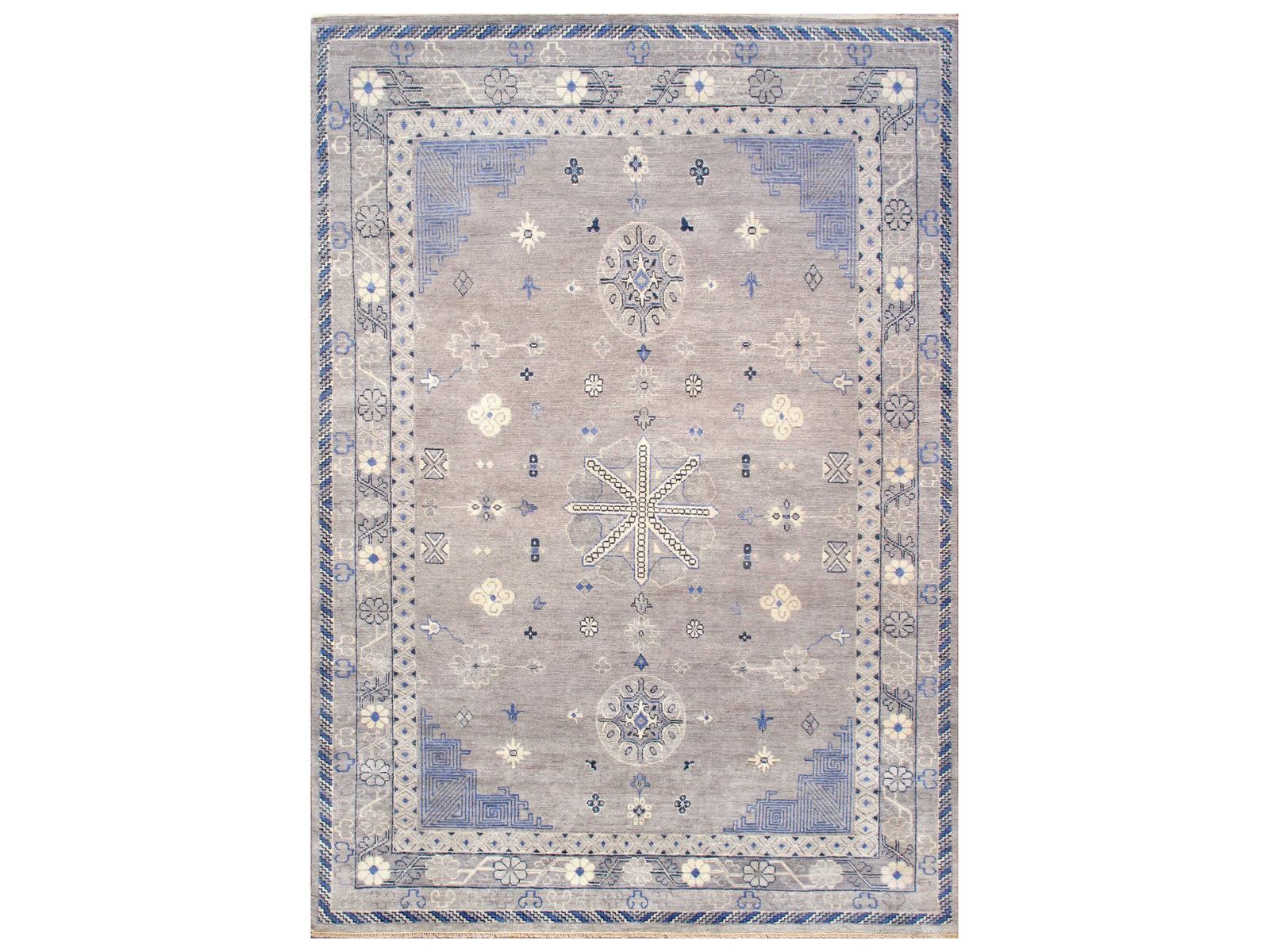 Pasargad Home Khotan Bordered Area Rug
