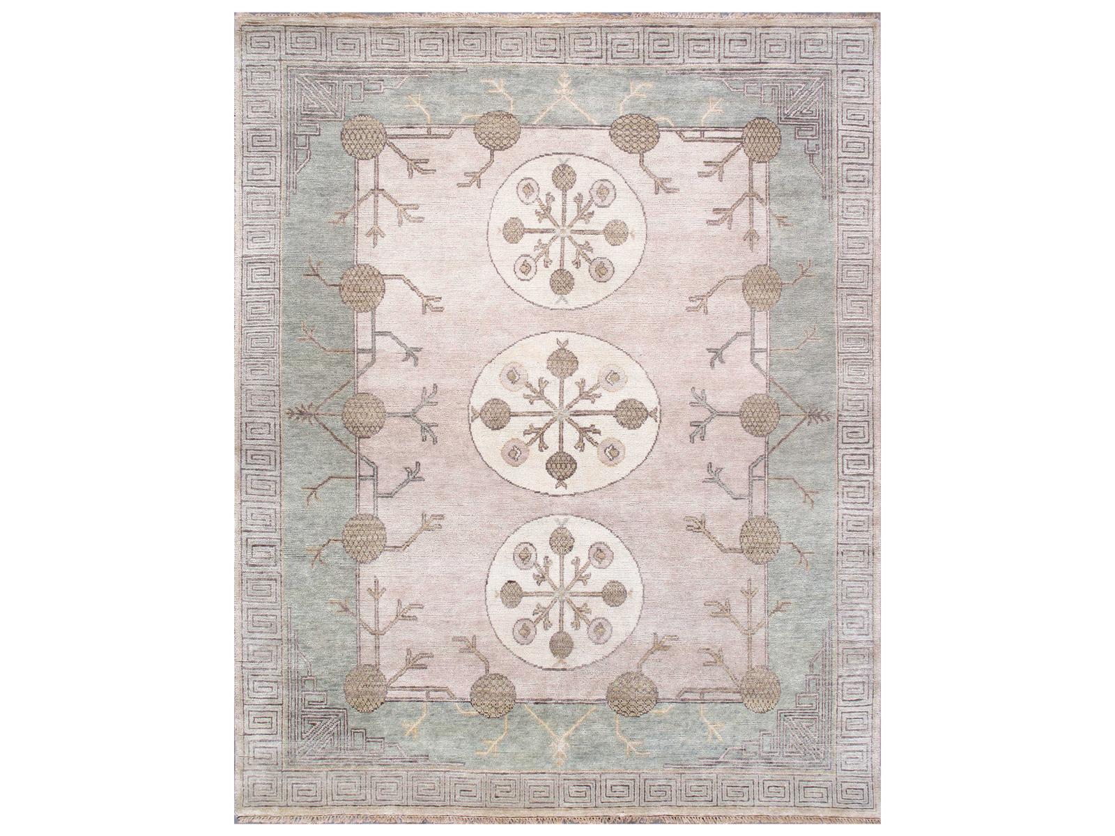 Pasargad Home Khotan Bordered Area Rug