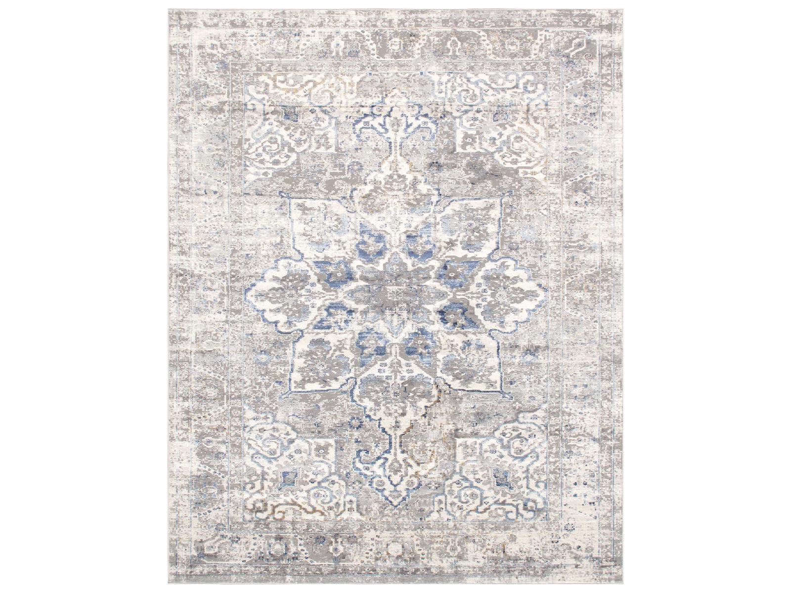 Pasargad Home Efes Bordered Runner Area Rug