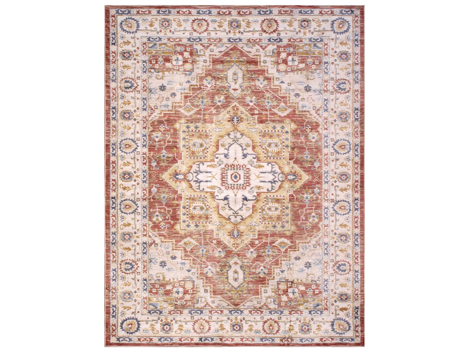 Pasargad Home Heritage Bordered Area Rug