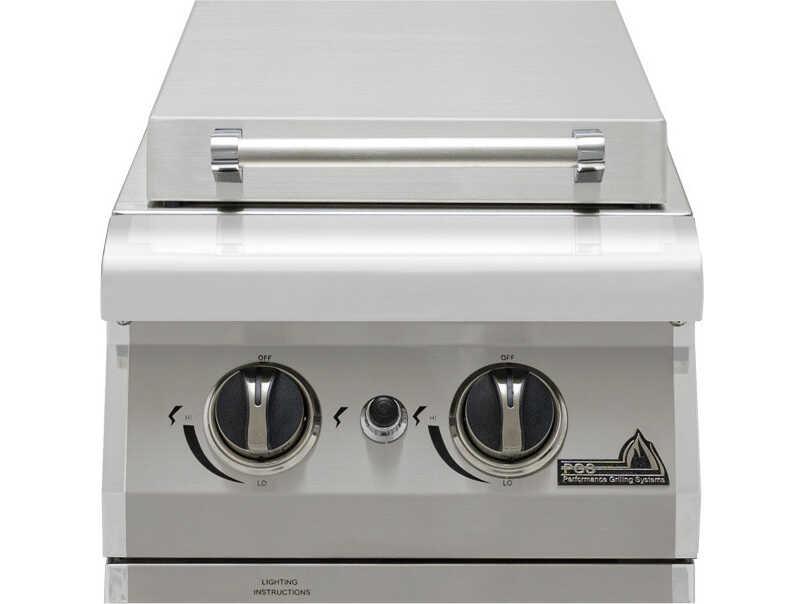 PGS Legacy Dual Side Burner Kit For Masonry Installation Liquid Propane