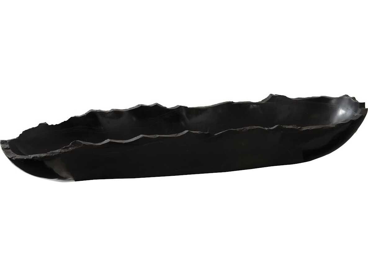 Phillips Collection Black Decorative Plate