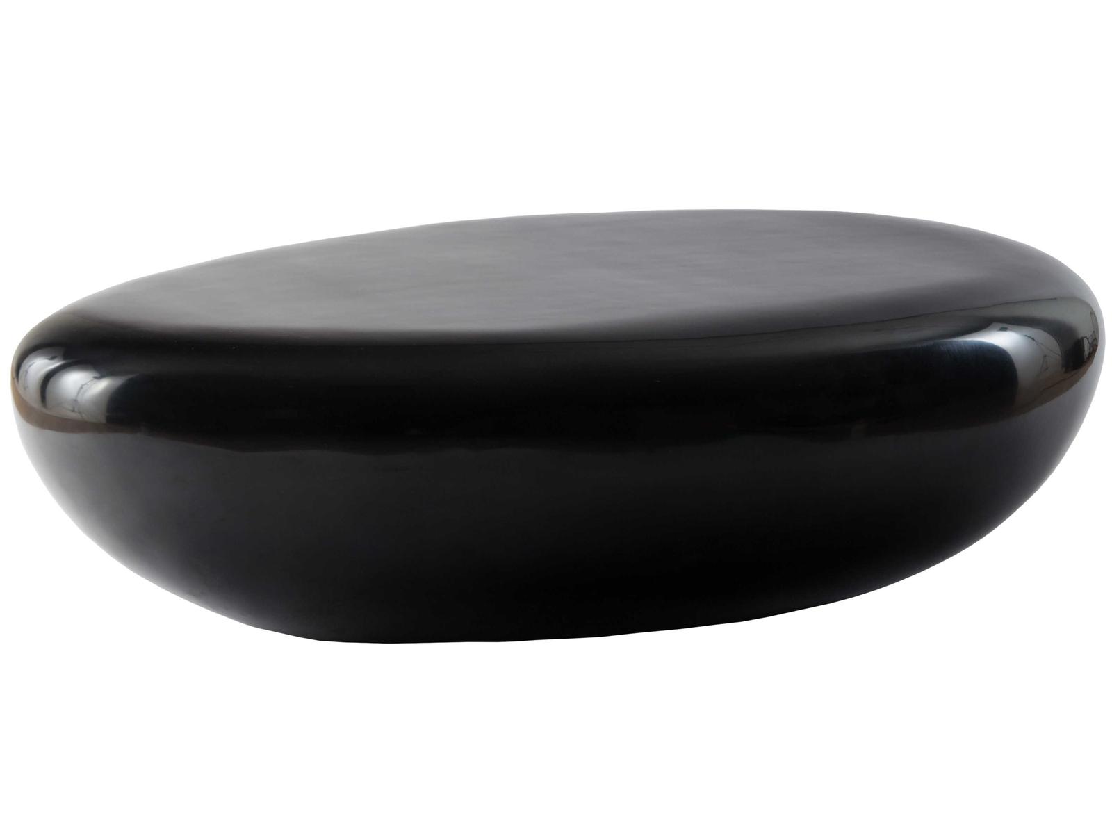 Phillips Collection Outdoorriver Stone Oval Gel Coat Coffee Table