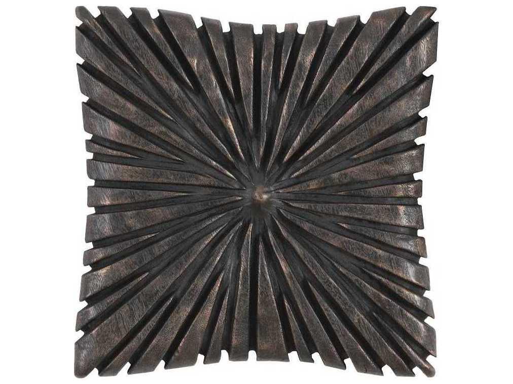 Phillips Collection Chainsaw Burnt Black Wood Wall Art