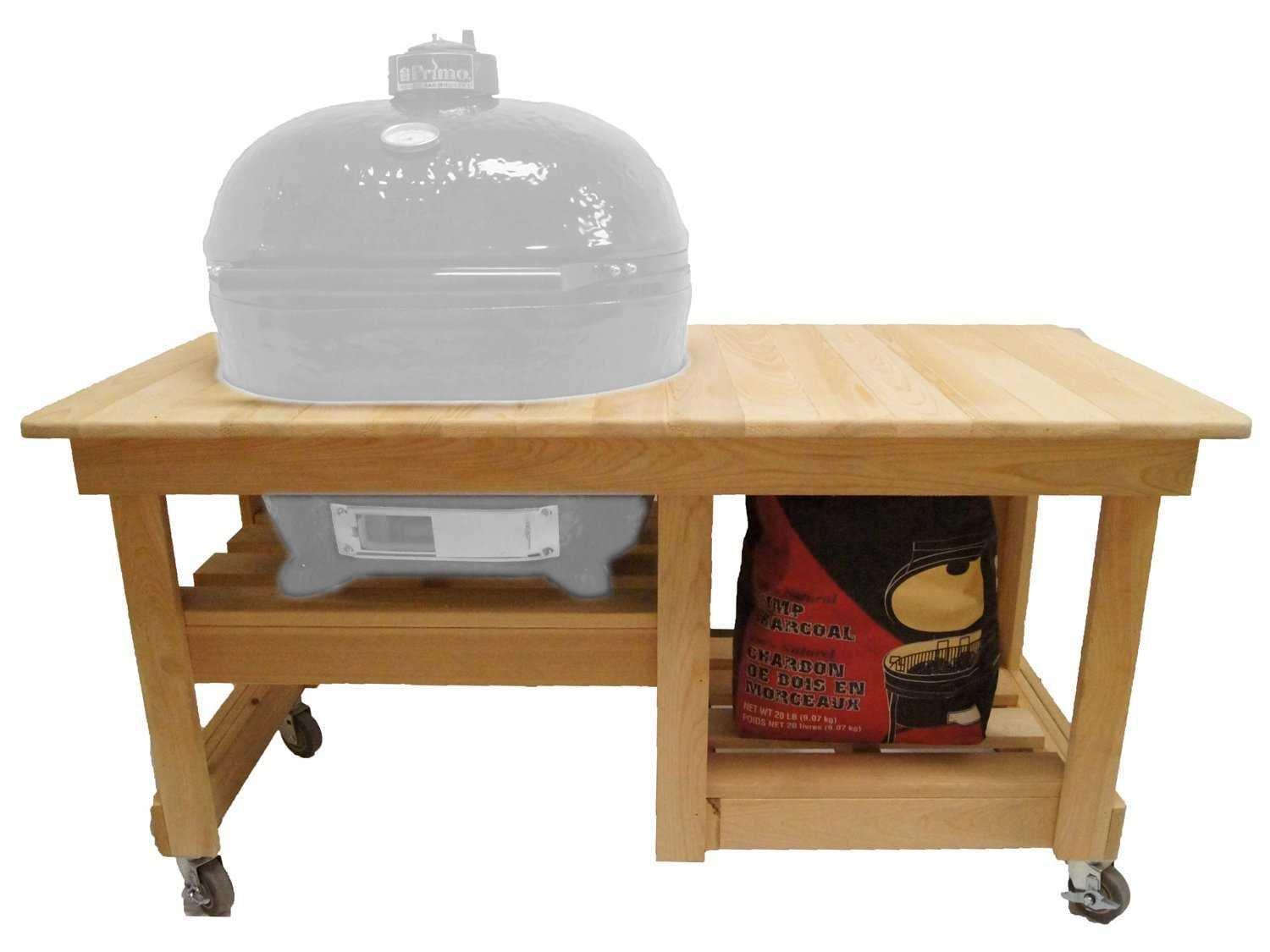 Primo Cypress Wood Countertop Table for Oval Junior 200