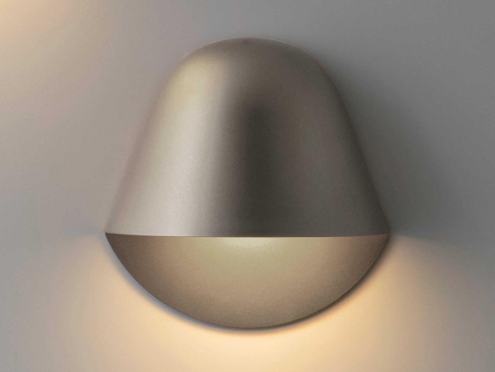 Penta Enoki 1-Light Matt Titanium Silver Wall Sconce
