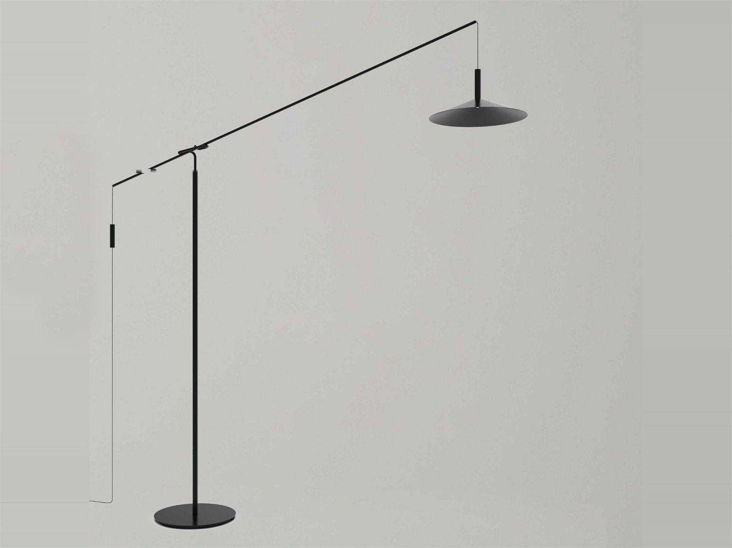 Penta Altura Matt Black Floor Lamp