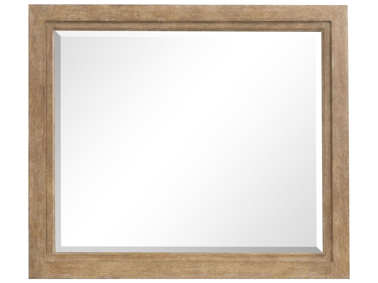 Pulaski Plum Creek Sierra Brown Dresser Mirror Landscape