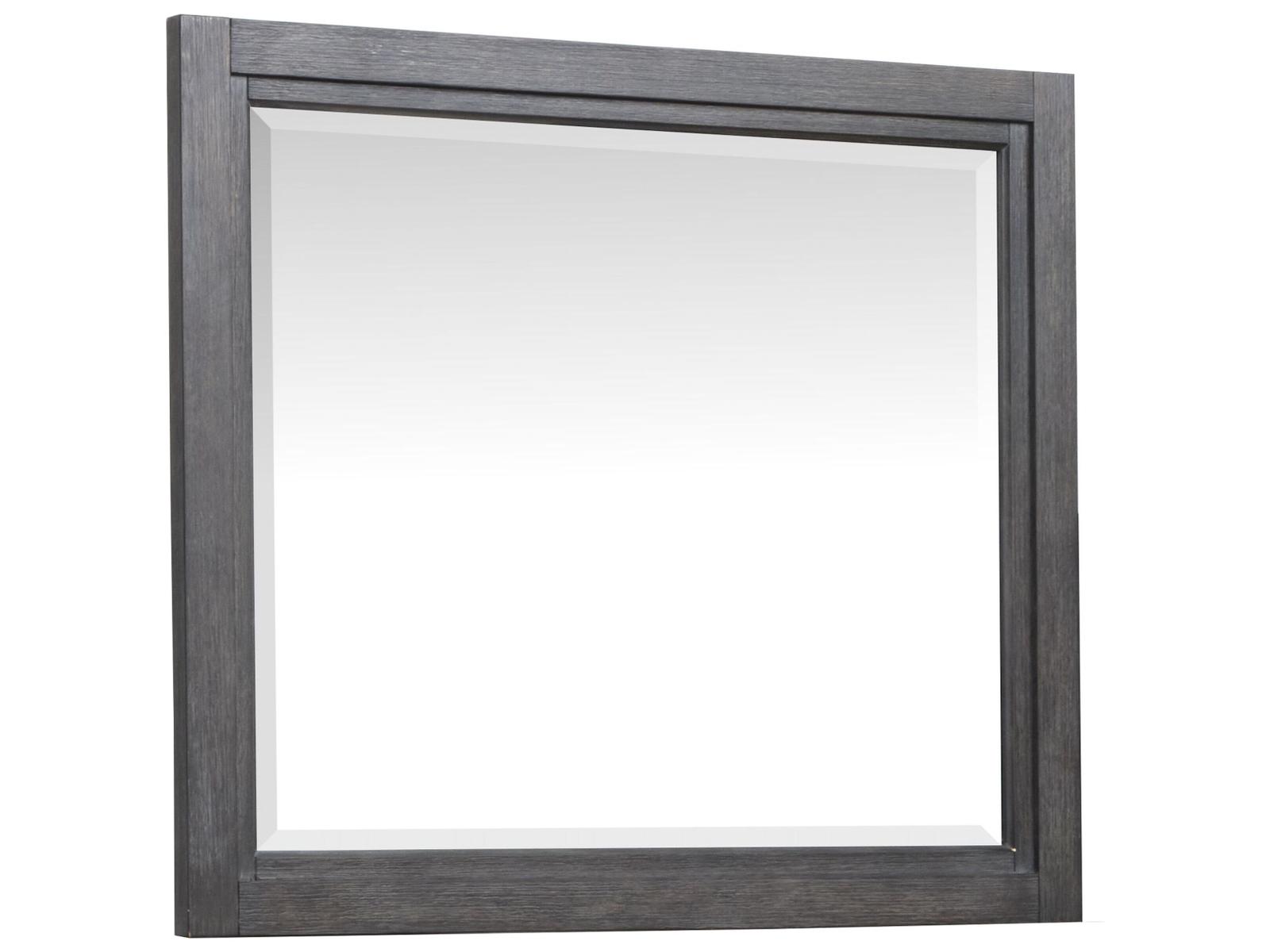 Pulaski Plum Creek Ravenwood Black Dresser Mirror Landscape