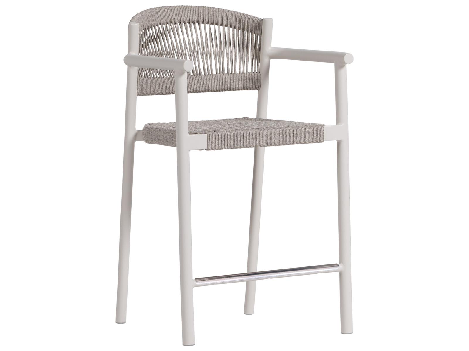 Ratana Naples Aluminum Rope Counter Stool