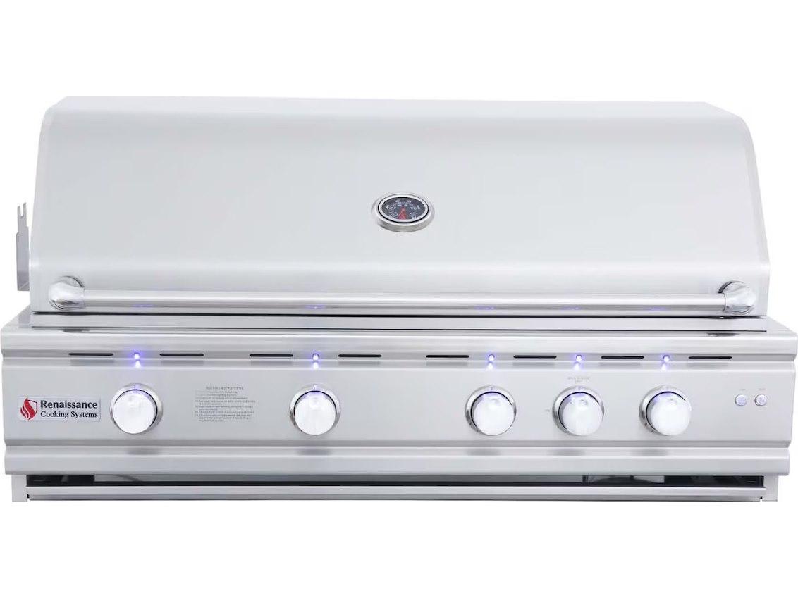 RCS Grills Cutlass Pro Stainless Steel 4 Burner Gas Built-In Grill