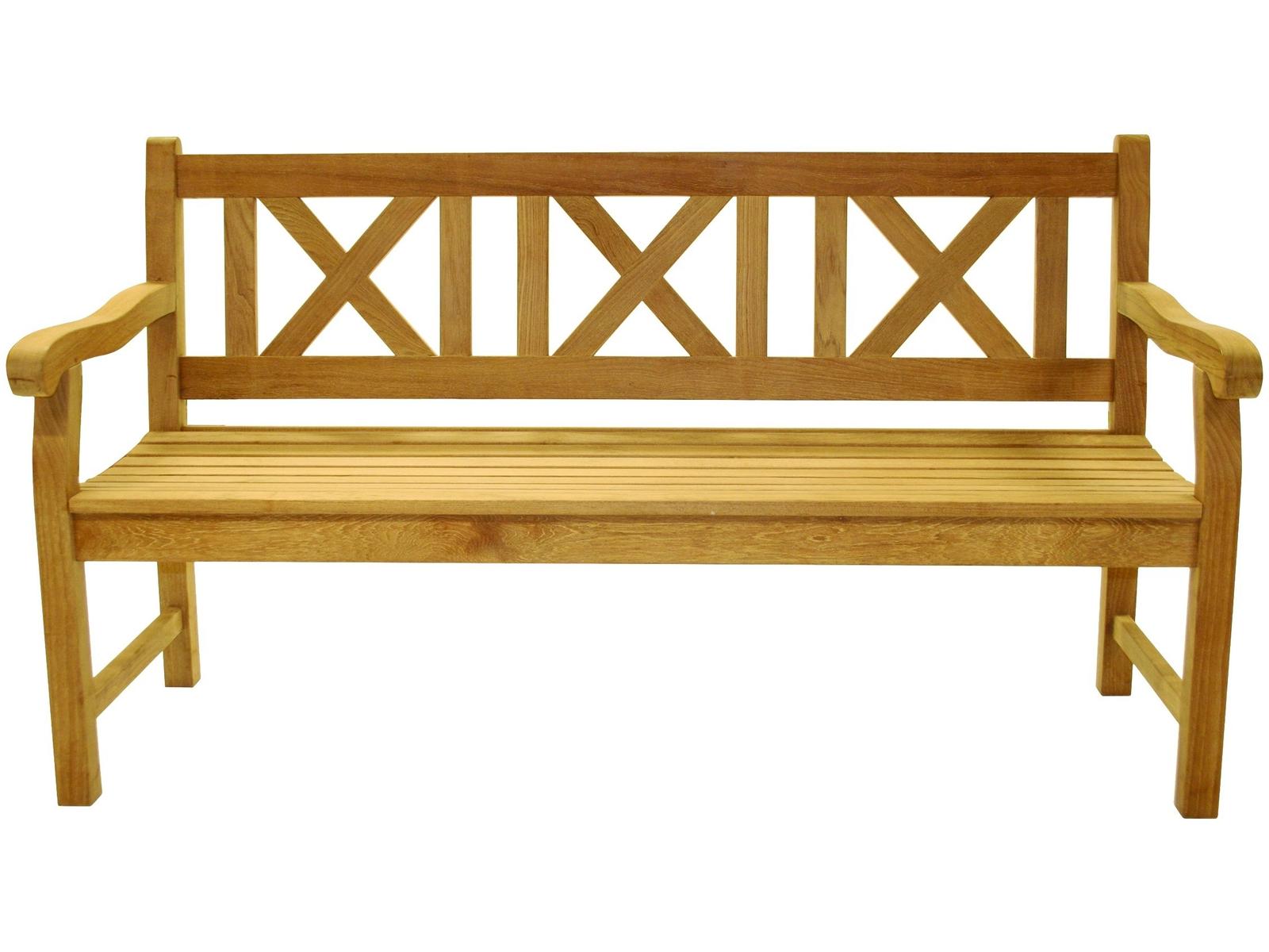 Royal Teak Collection Classic Three Seater Outdoor Patio Bench