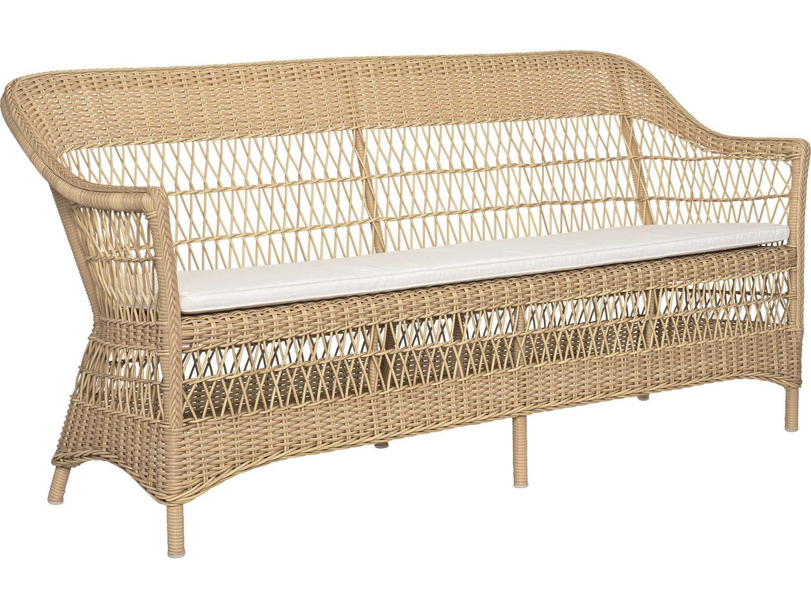 Sika Indoor Georgia Garden Charlot Tan Loveseat