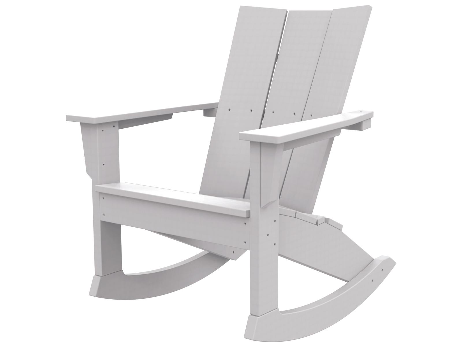 Seaside Casual Coastline Recycled Plastic Monterey Adirondack Rocker Chair