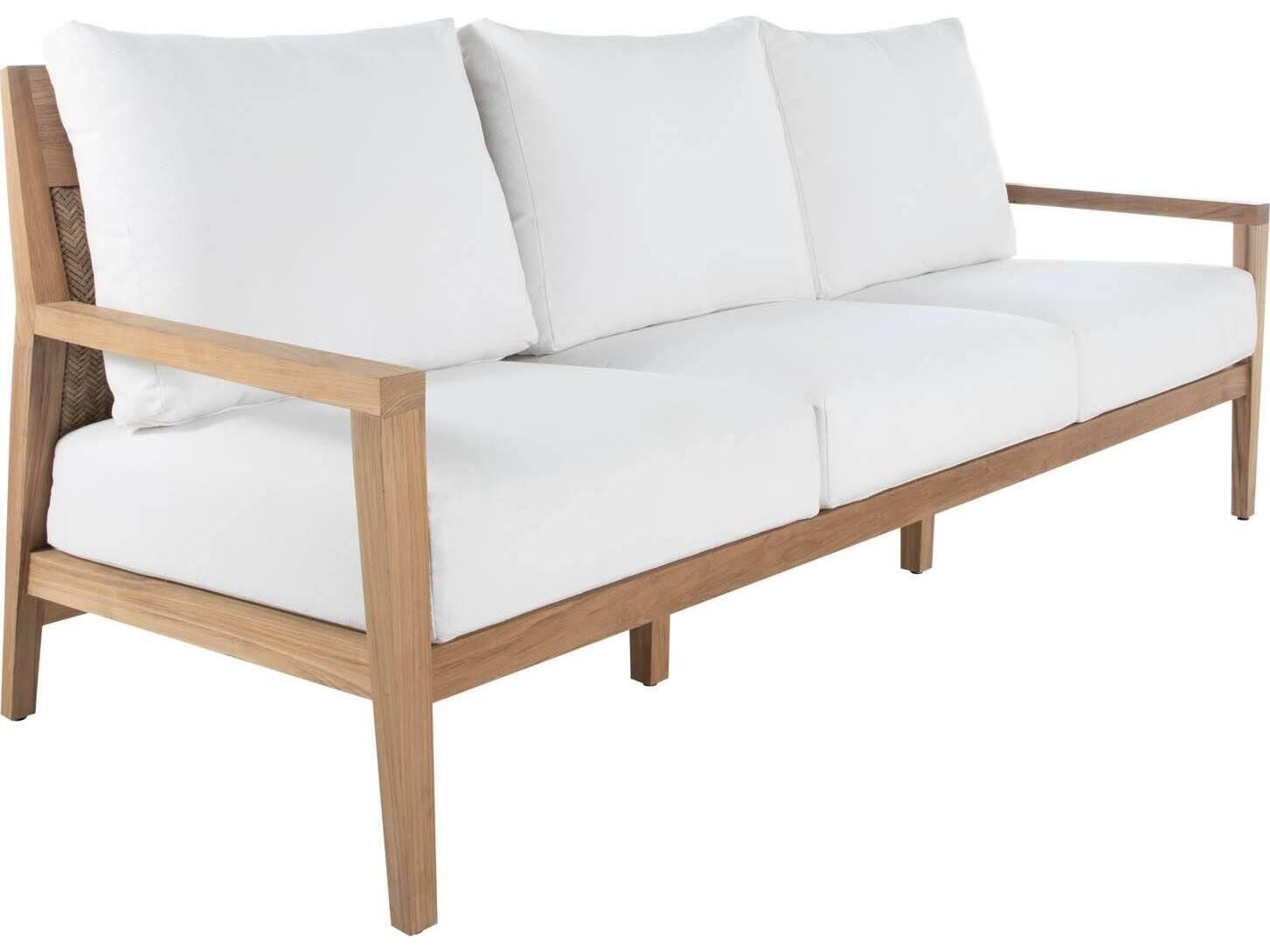 Summer Classics Savannah Teak Natural Outdoor Sofa