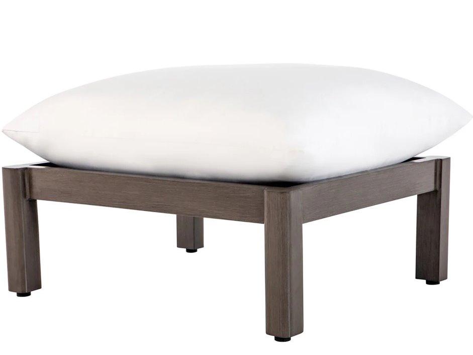 Summer Classics Monterey Aluminum Patio Ottoman
