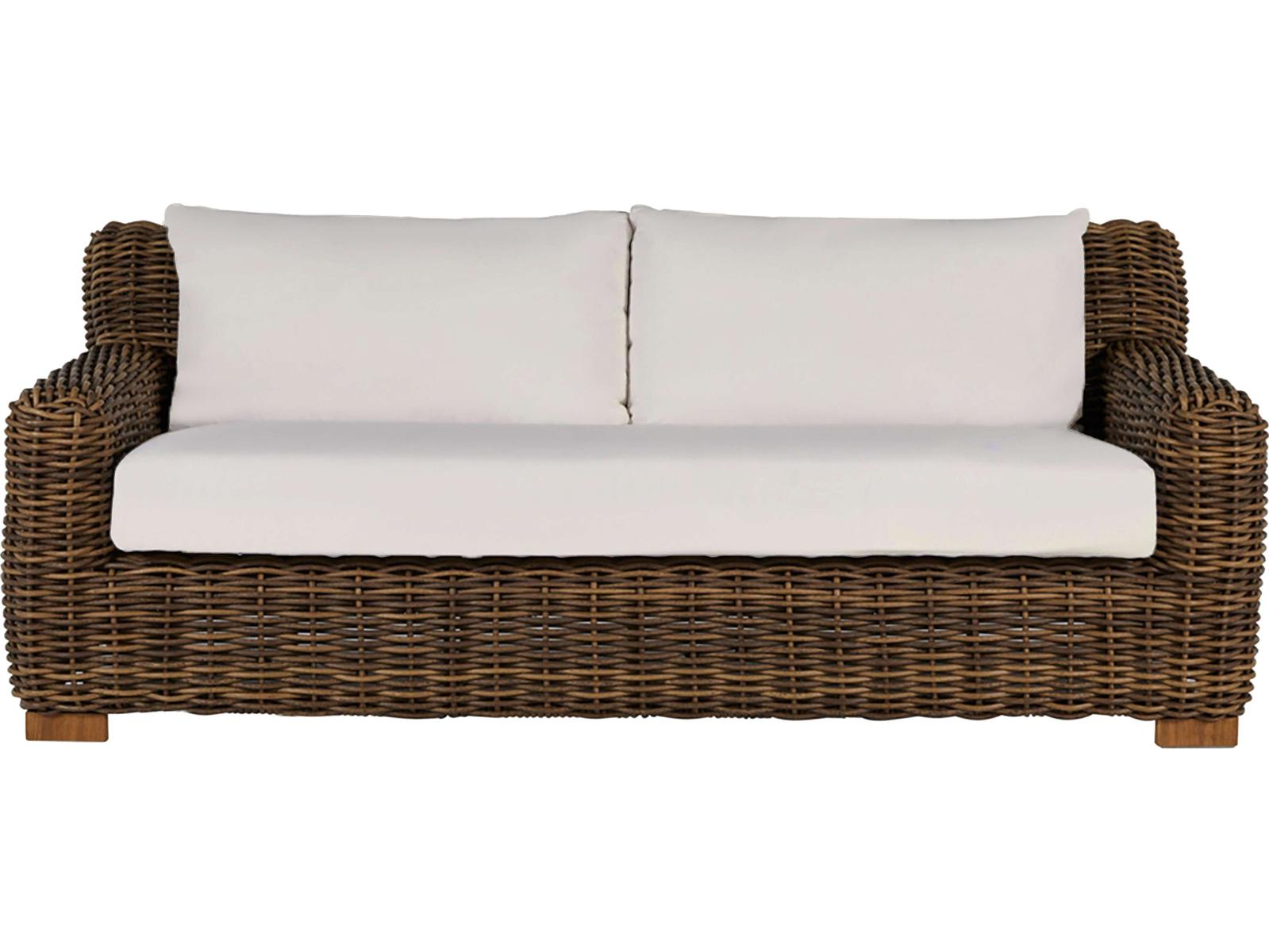 Summer Classics Montauk Quick Ship Resin Cushion Sofa