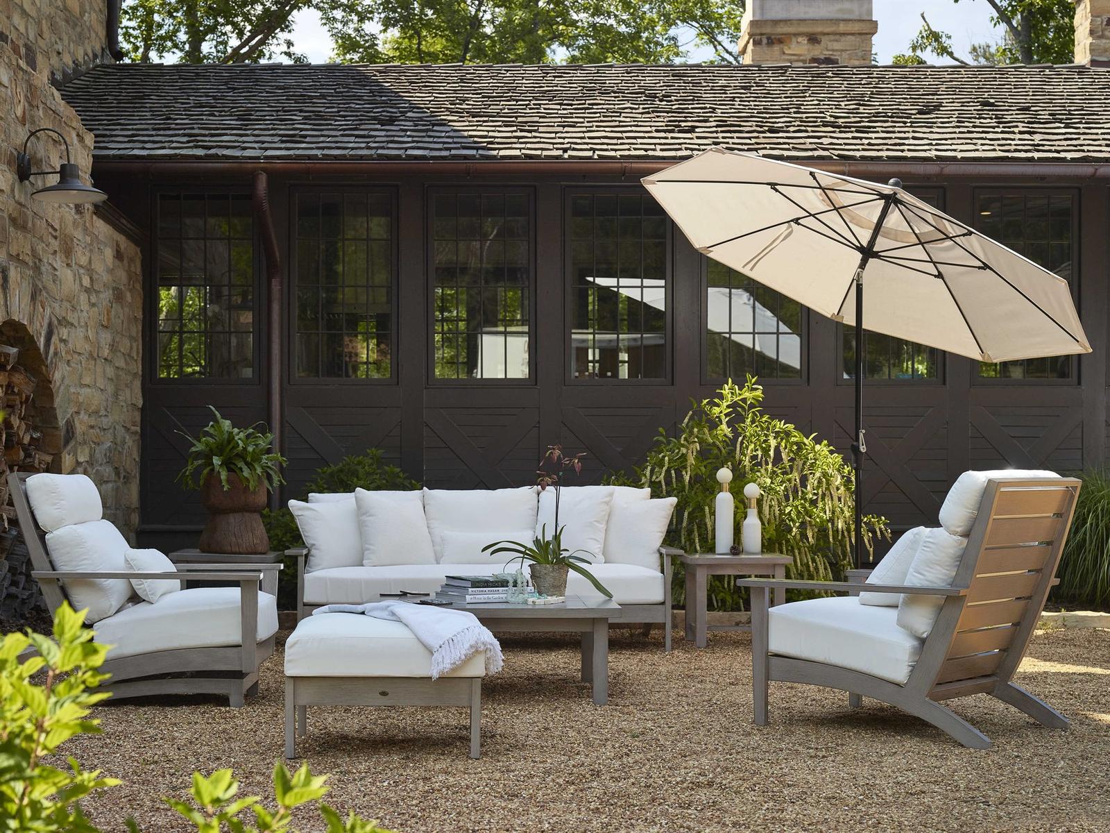 Summer Classics Kennebunkport Aluminum Cushion Lounge Set